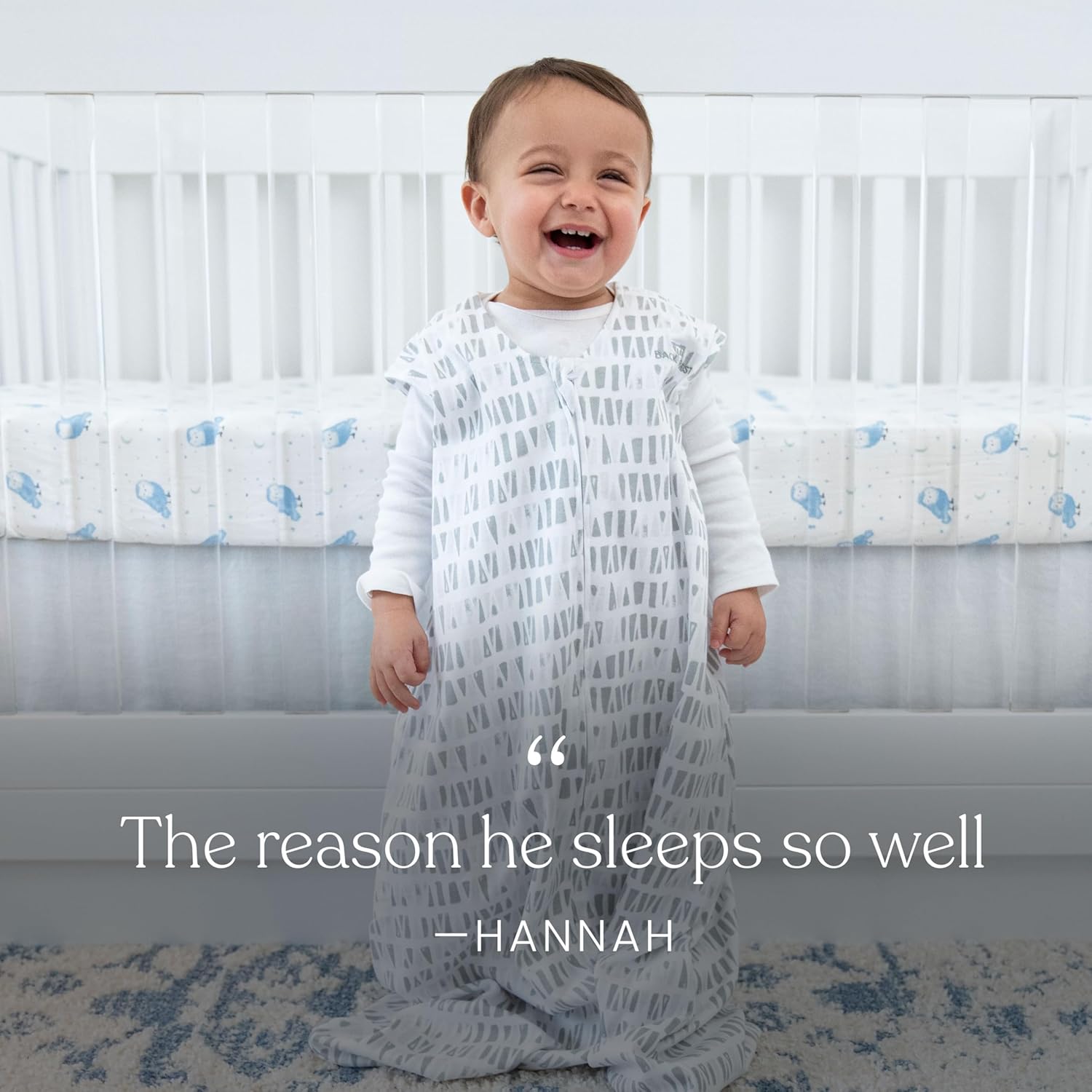 HALO SleepSack 100 Cotton Safe Sleep TOG 05 0-6 Months