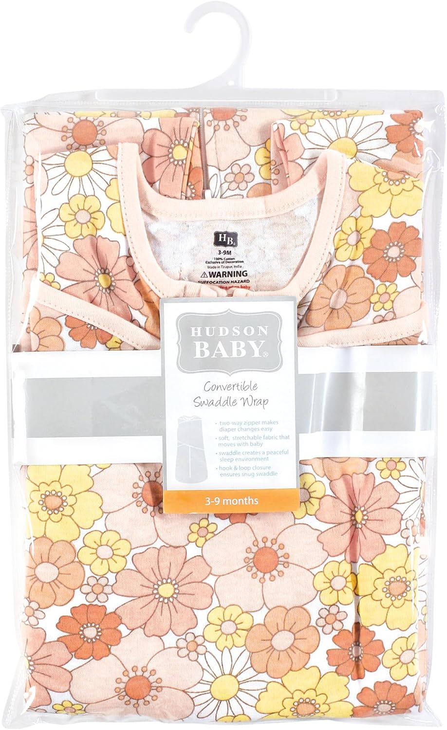 Hudson Baby Convertible Sleep Sack Swaddle for Newborns
