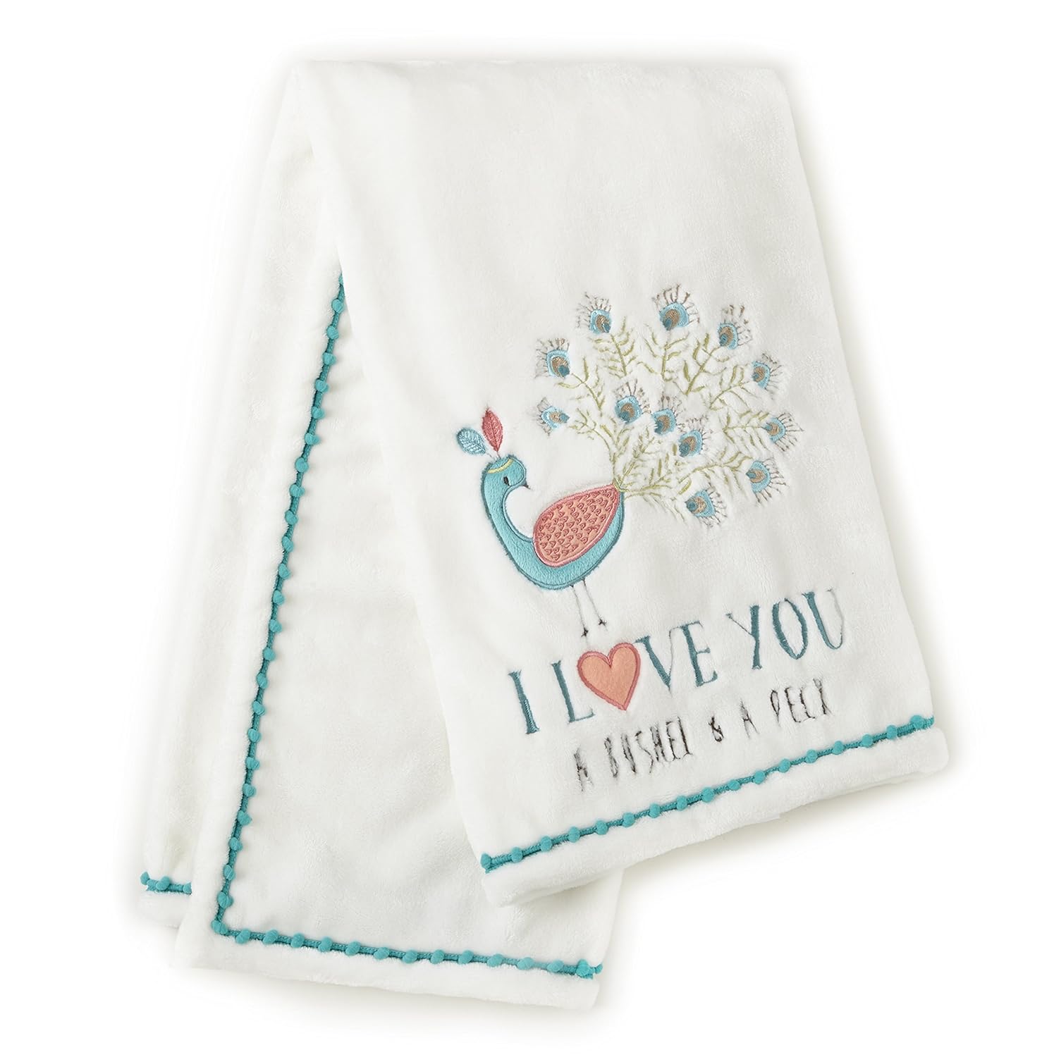 Levtex Baby Fiona Plush Blanket 30x40 In