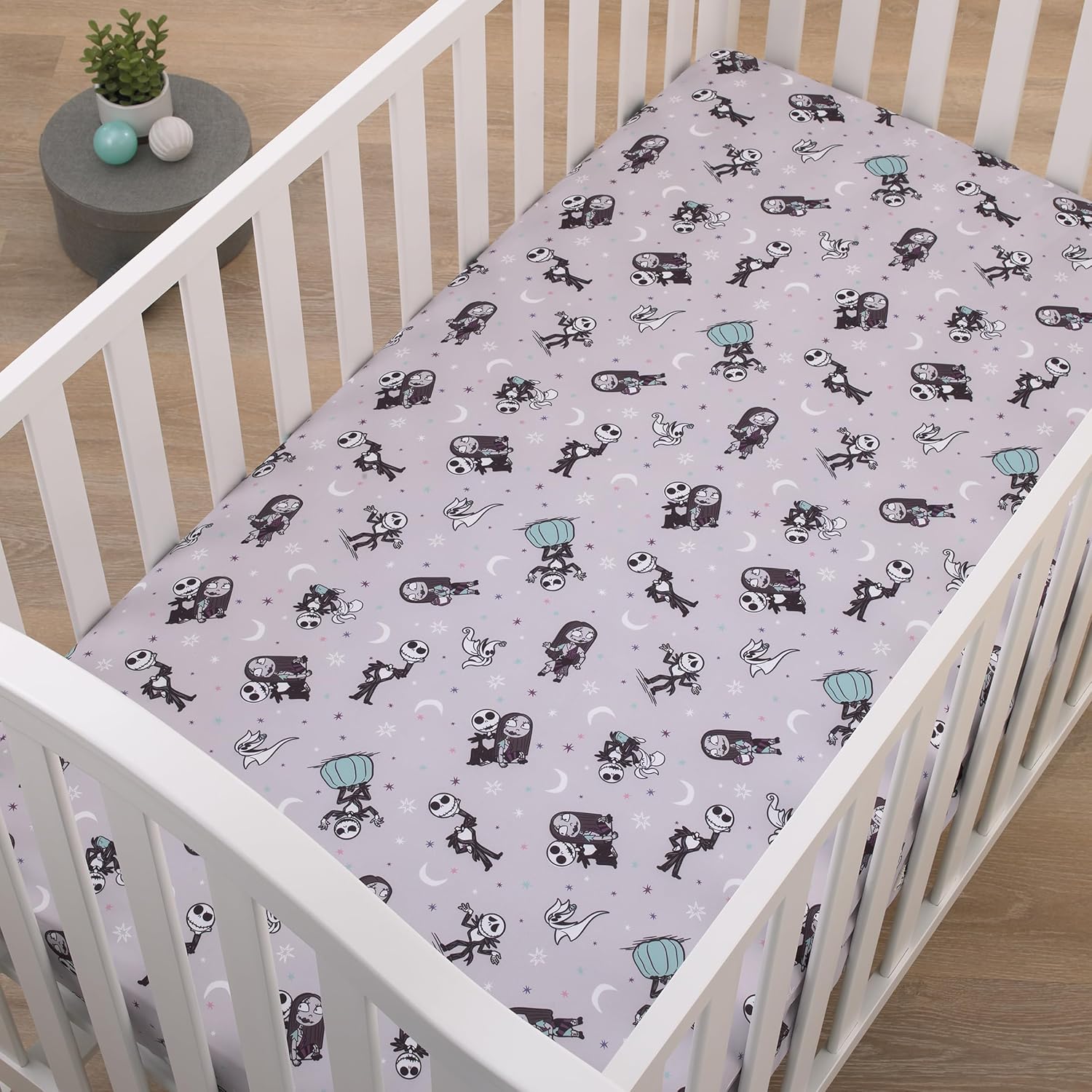 NoJo Disney Nightmare Before Christmas Mini Crib Sheet