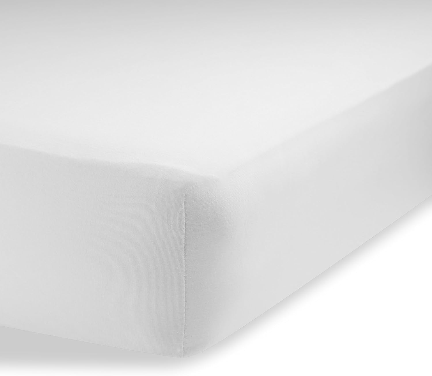 Bassinet Sheets Soft Jersey Knit Deep Fitted Solid White 16x32