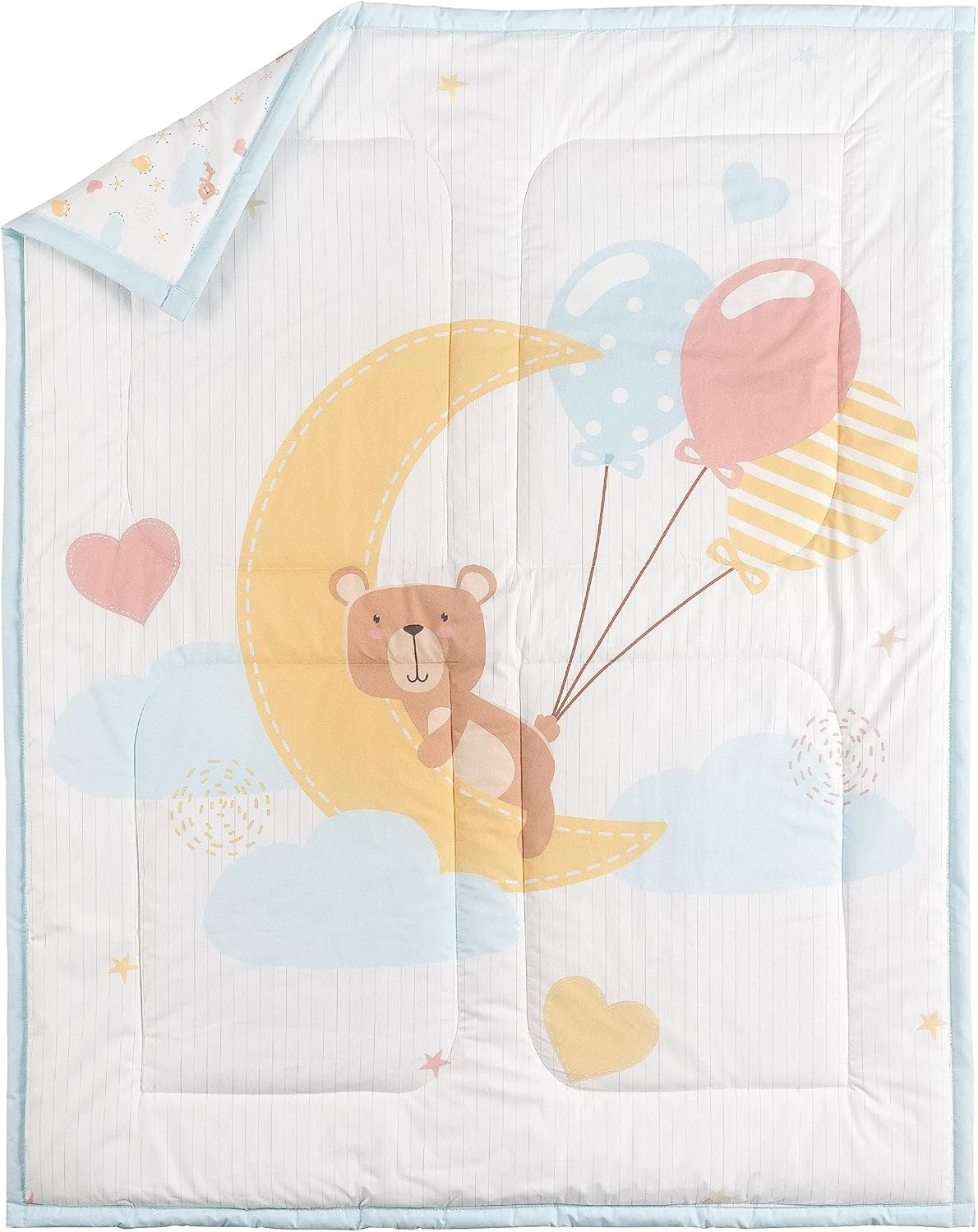 Bedward 100 Cotton Crib Bedding Set 3 Piece 1