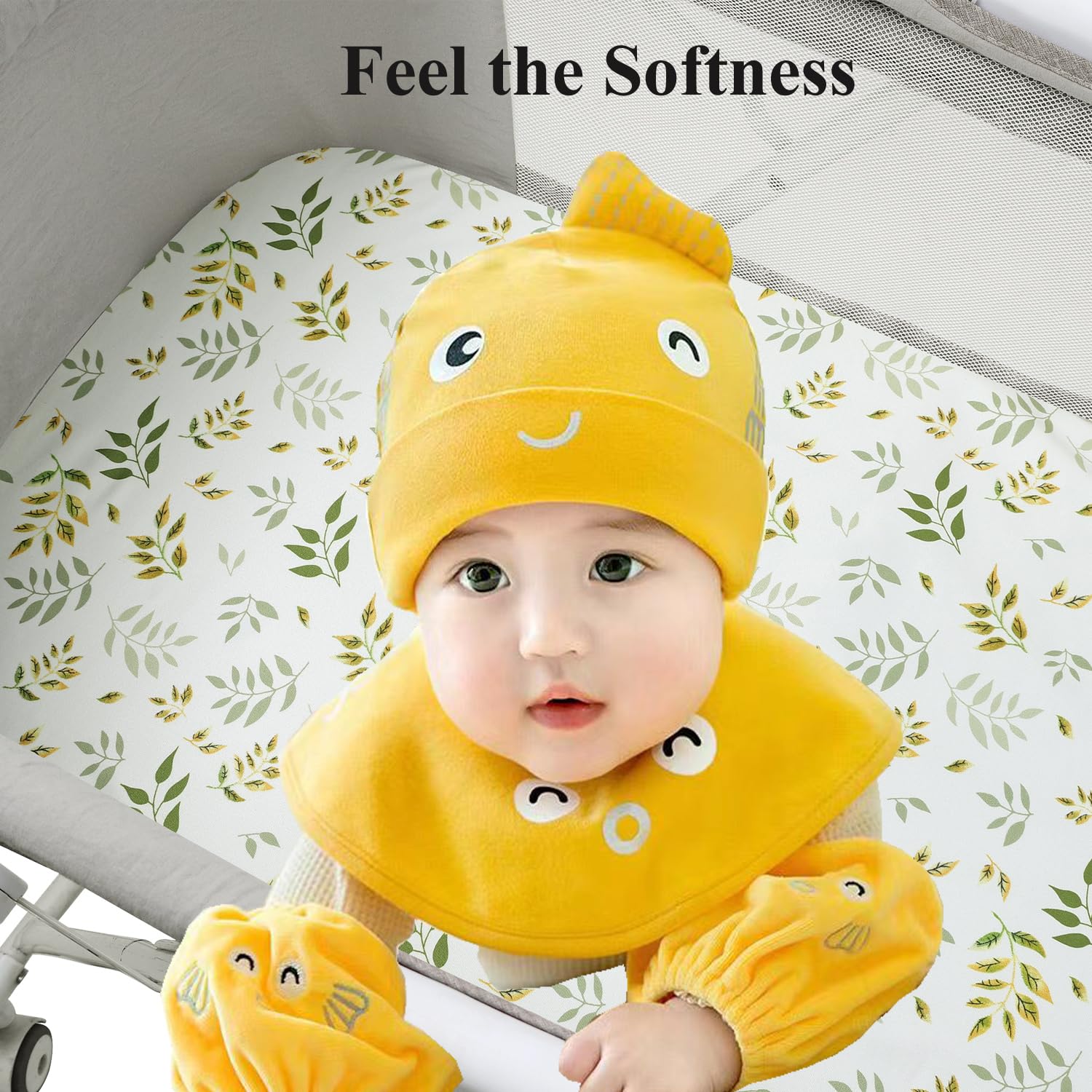 Fadacudan Waterproof Bassinet Sheets 2 Pack 1