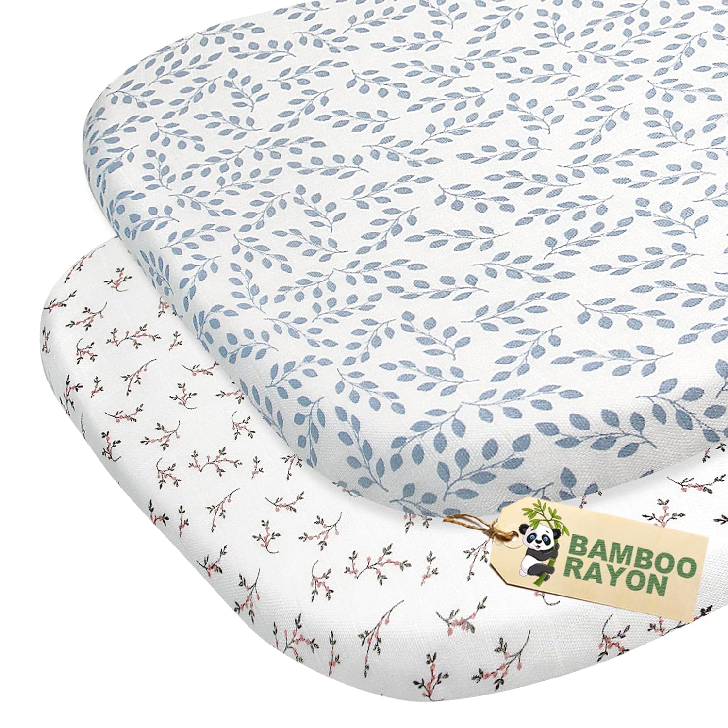 Coldwind Muslin Bassinet Sheets 2 Pack - Soft Breathable
