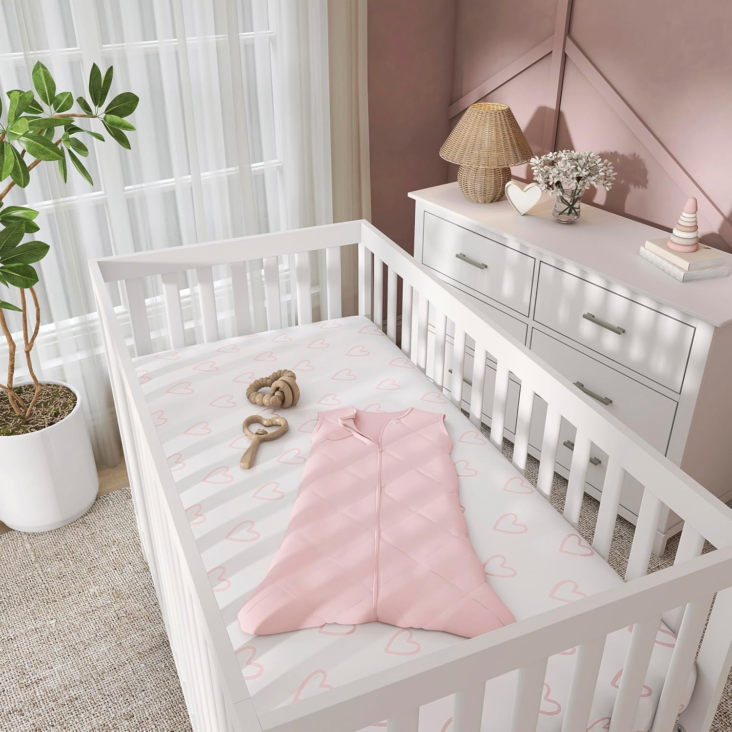 Evolur I Hear You 3 Piece Crib Bedding Set 1