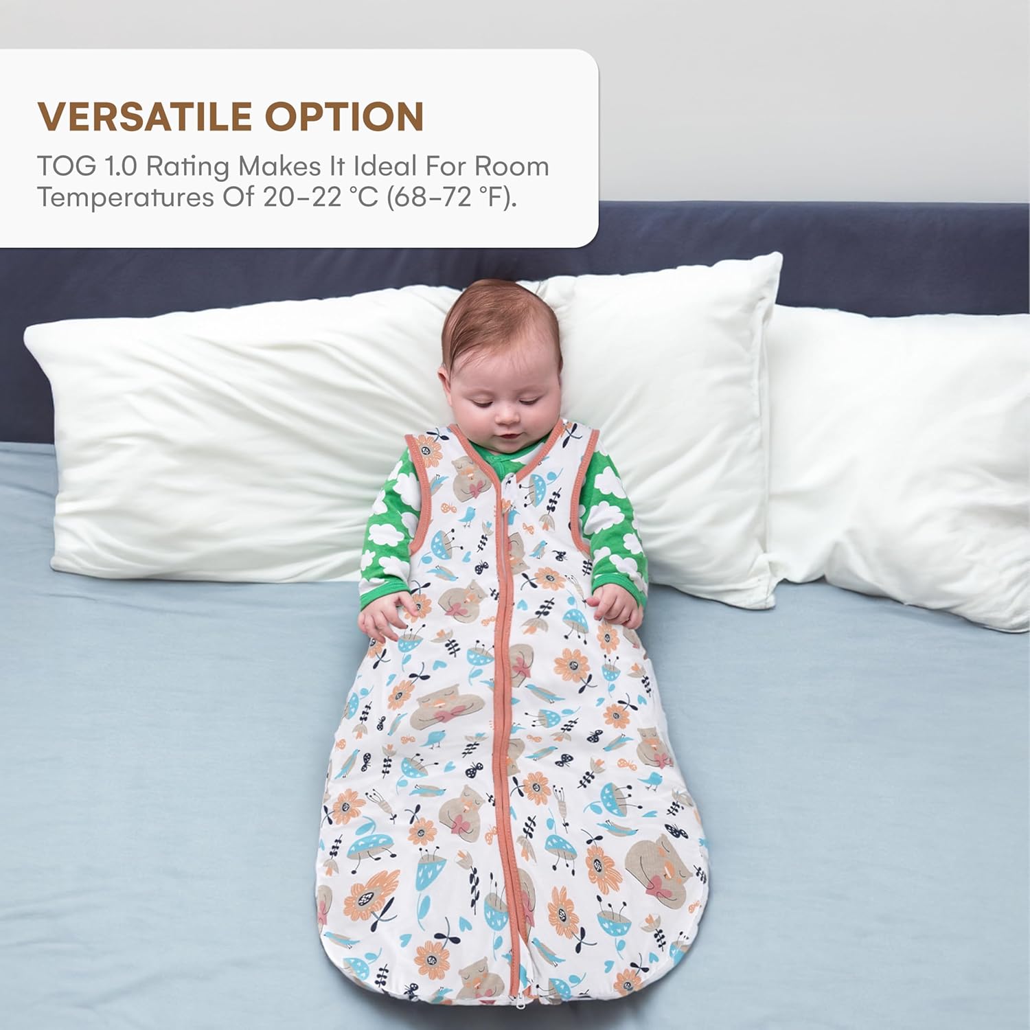 CHILDLIKE BEHAVIOR Toddler Sleep Sack 10 TOG - 6-12 Months