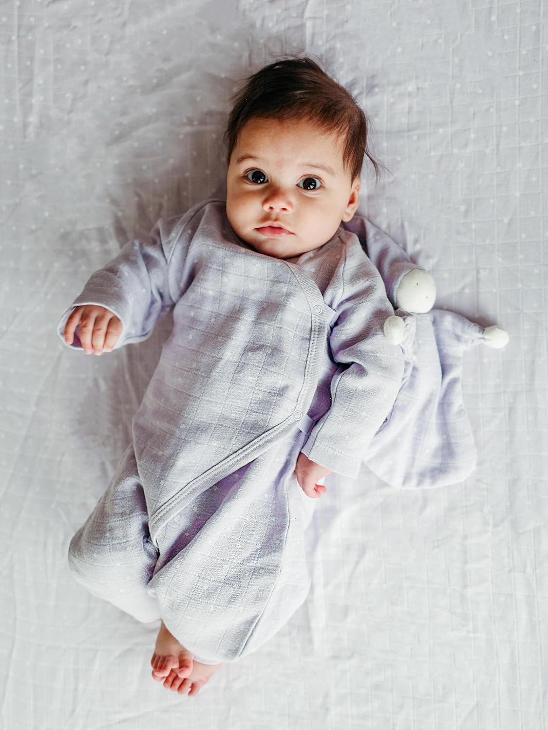 Under the Nile Muslin Lovey - Lavender Stars