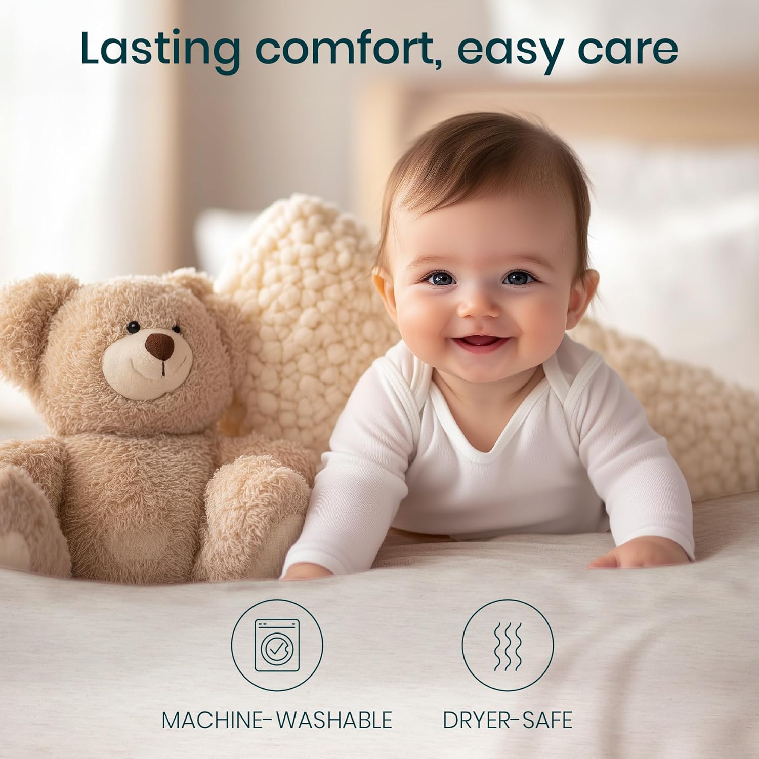 Premium Bassinet Sheets 2 Pack - Soft Bamboo Jersey Breathable and Durable