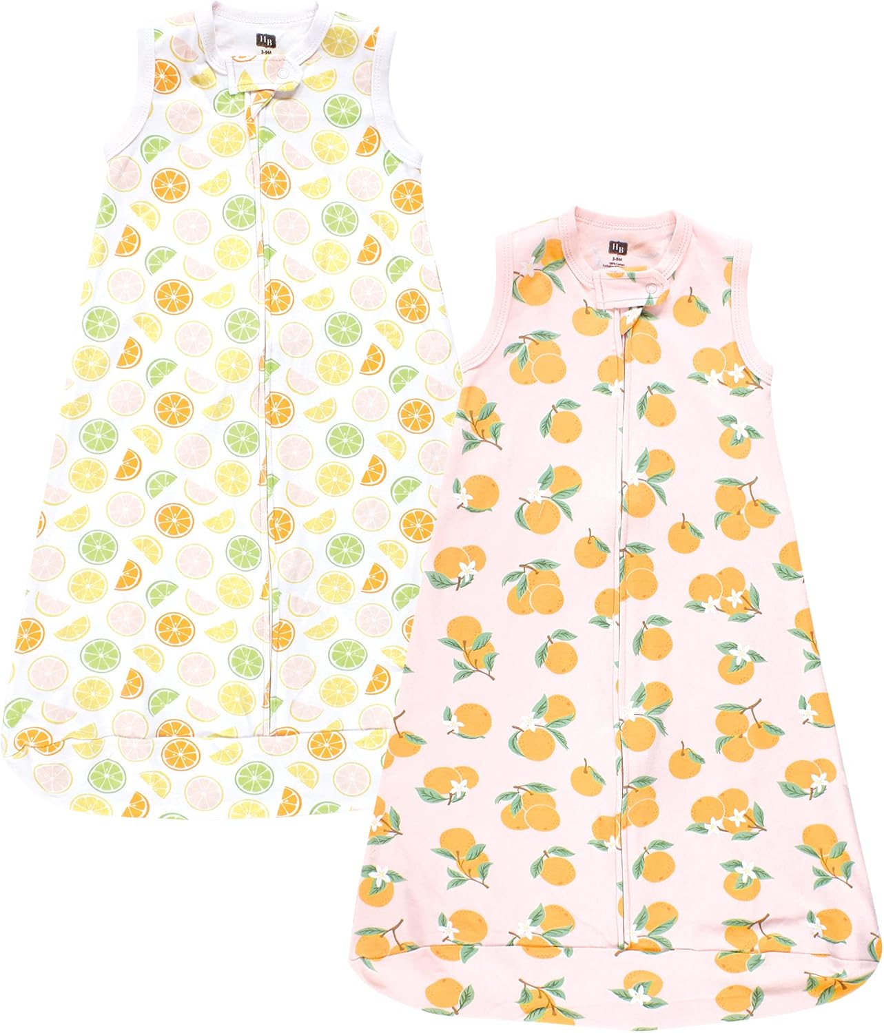 Hudson Baby Unisex Cotton Sleep Sack with Sleeveless Design