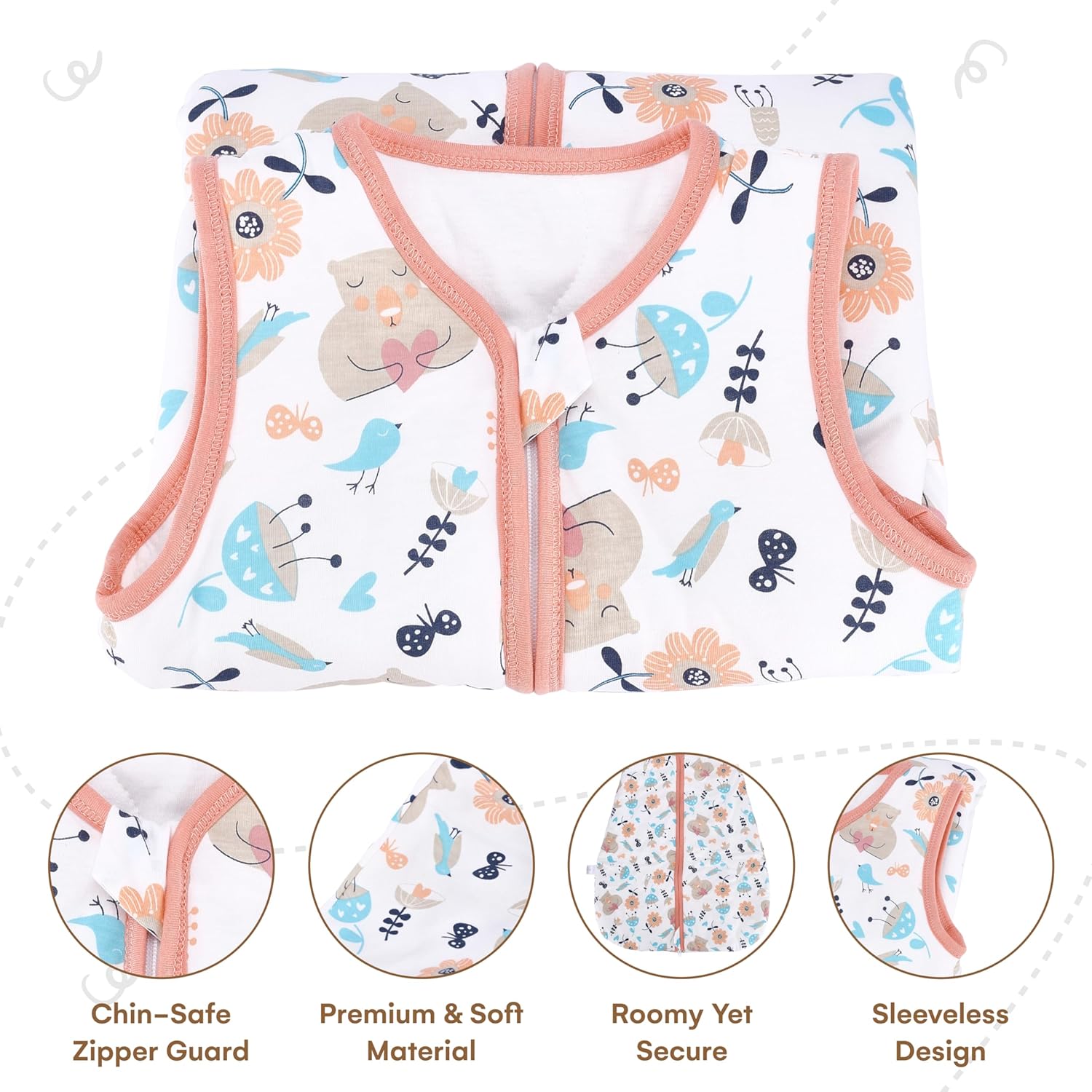 CHILDLIKE BEHAVIOR Toddler Sleep Sack 10 TOG - 6-12 Months