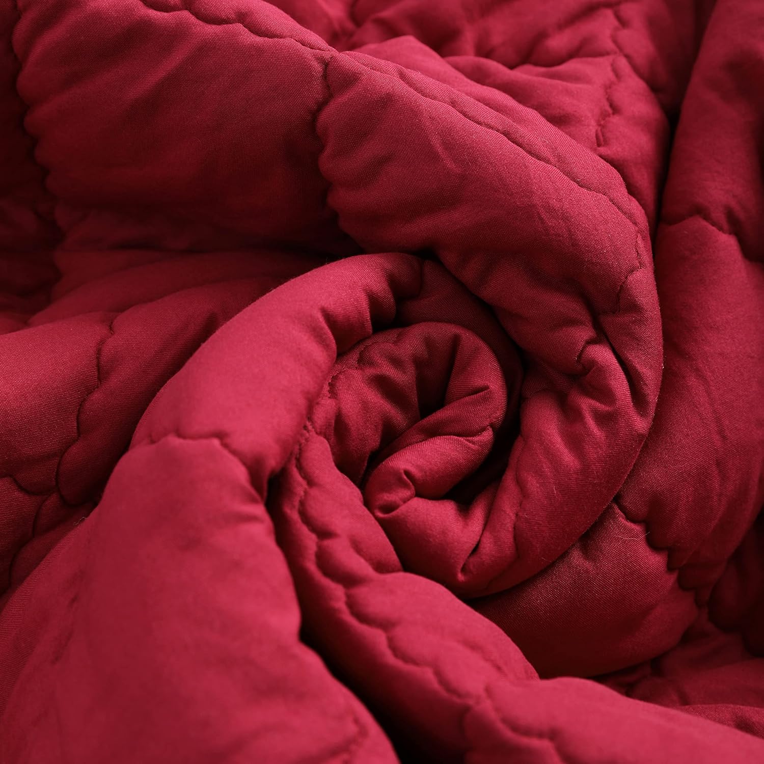 FLXXIE Microfiber Toddler Comforter 39x47 Inches Red