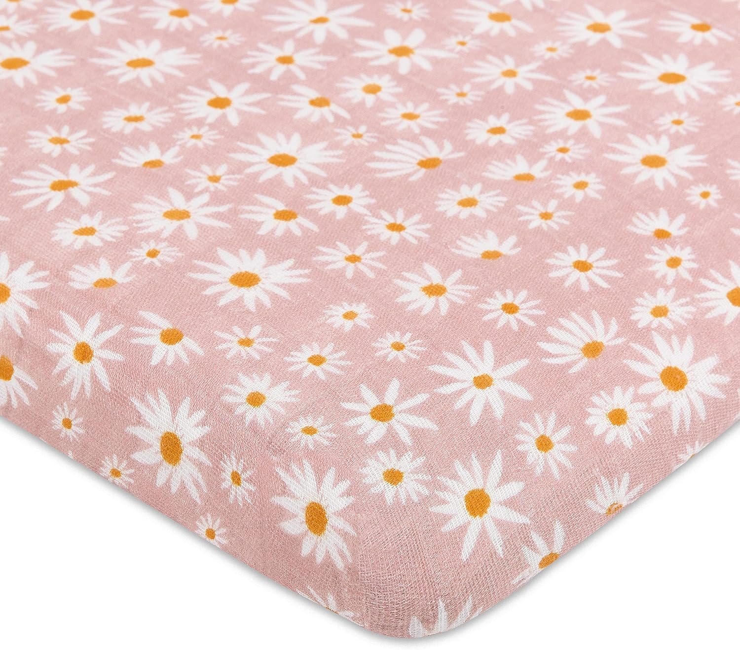 Babyletto Daisy Bassinet Sheets - Organic Cotton 360 Fitted