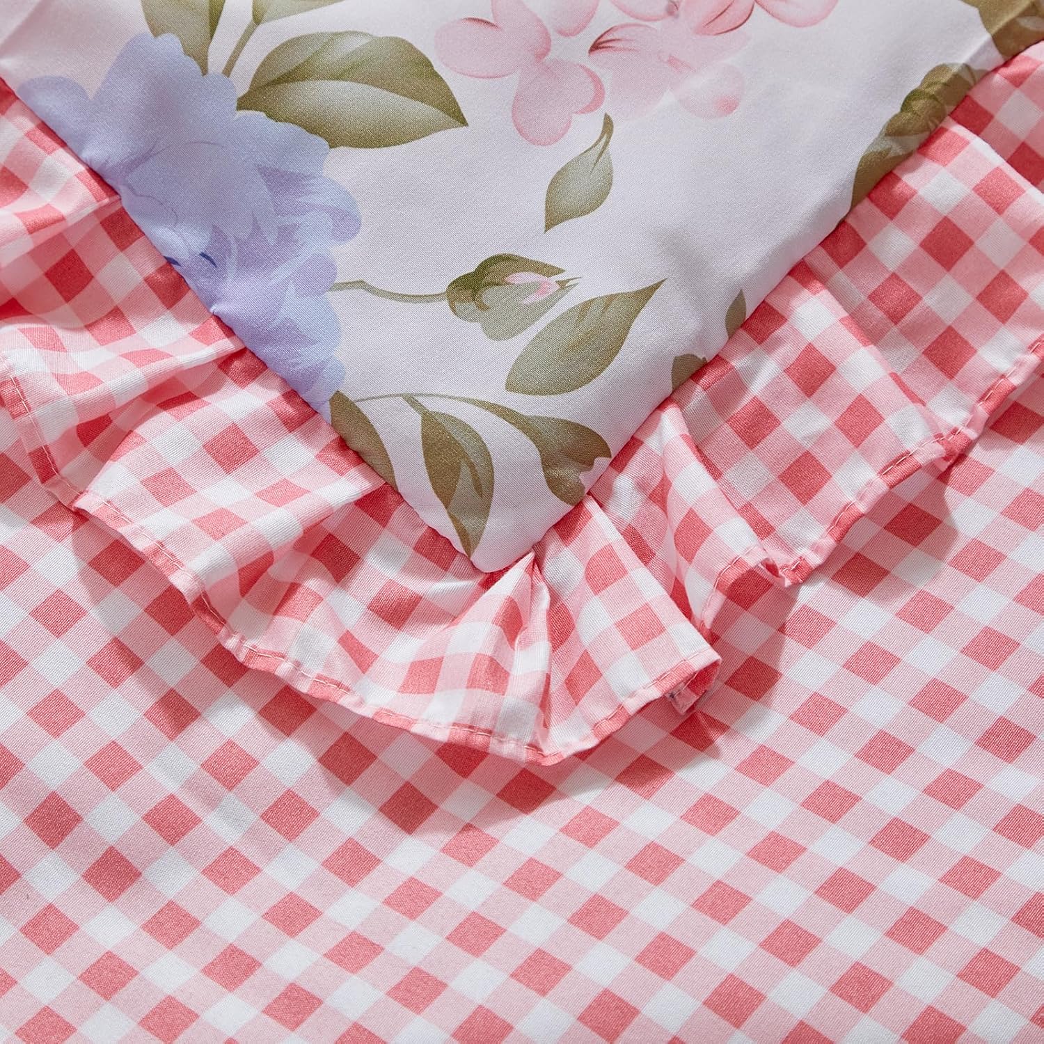 UOZZI BEDDING 3-Piece Floral Crib Bedding Set