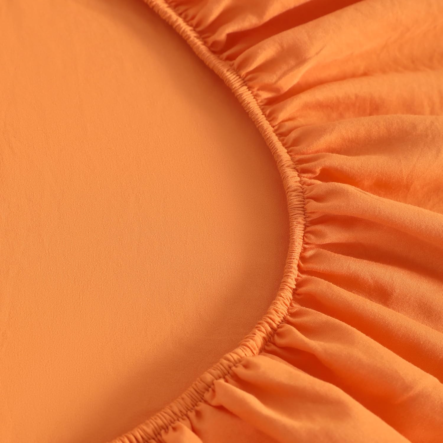 FLXXIE Toddler Bedding Set - 4 Piece Microfiber Set in Orange