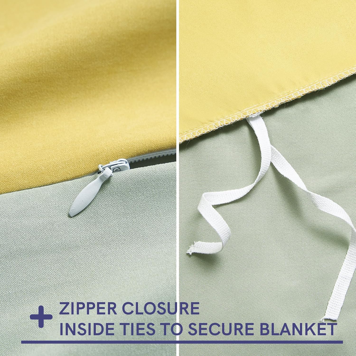 YnM Reversible Duvet Cover for Weighted Blankets 60x80