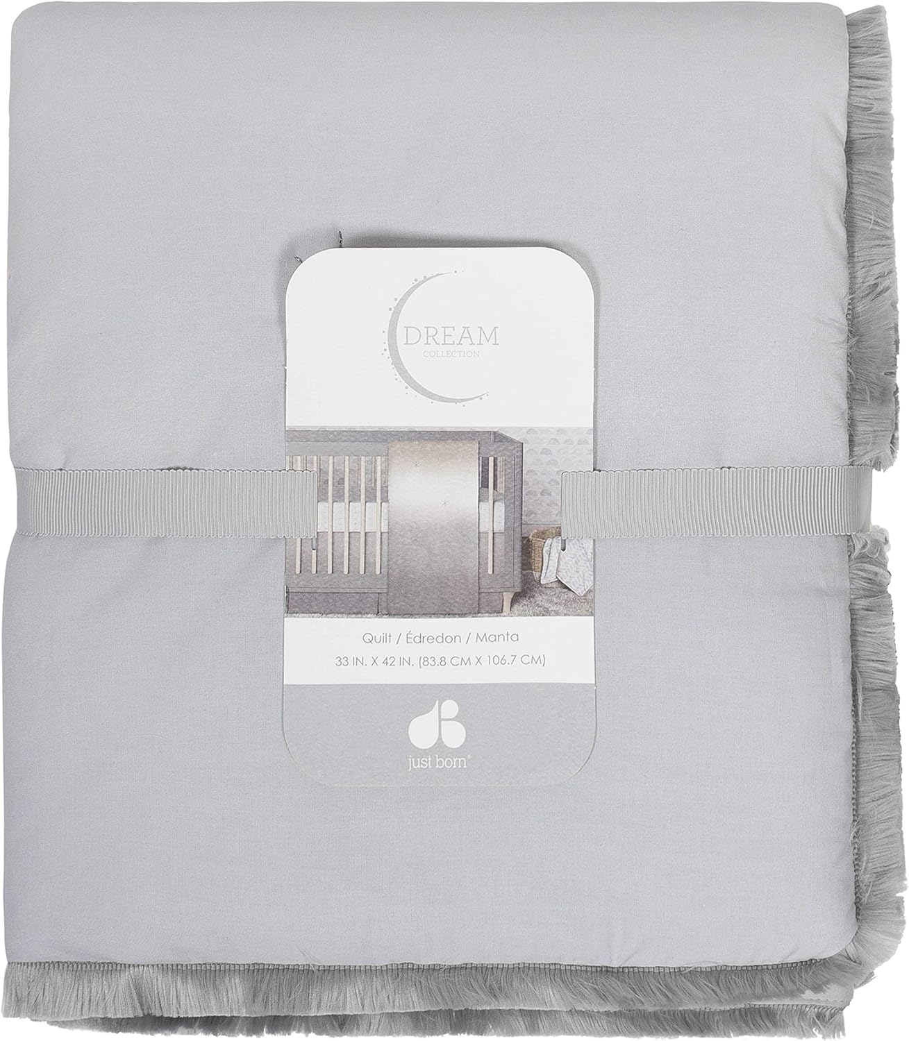 Just Born Baby Neutral Dream Ombre Quilt 1