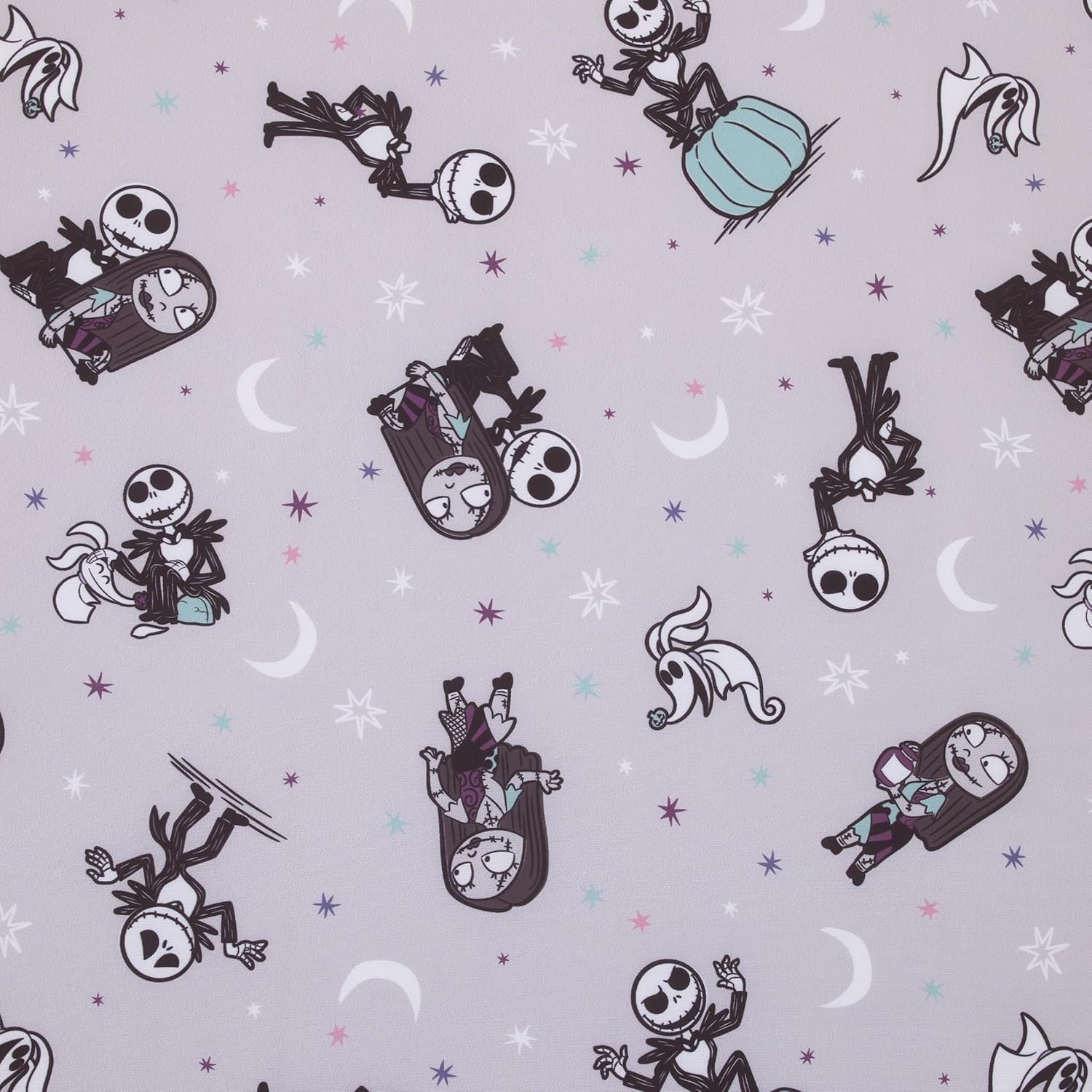 NoJo Disney Nightmare Before Christmas Crib Sheet 1