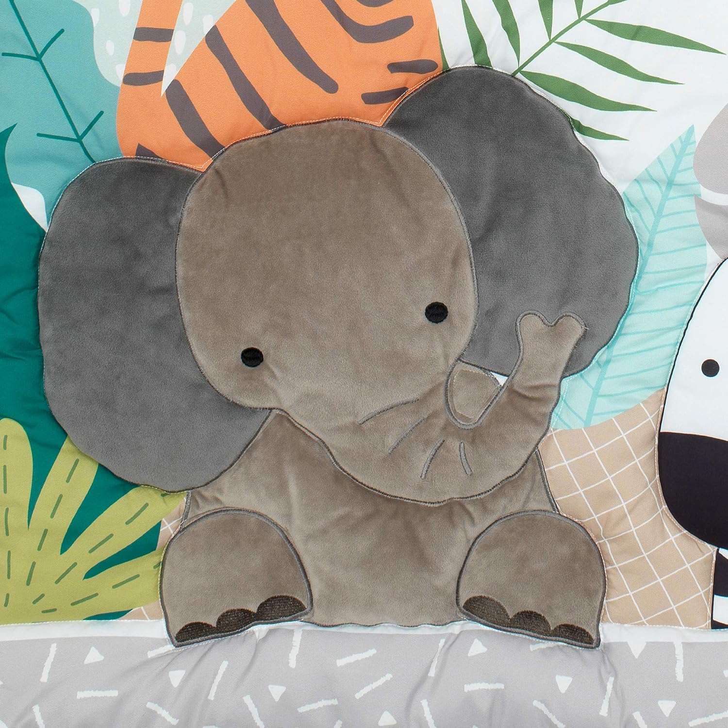 Bedtime Originals Mighty Jungle 3-Piece Crib Bedding Set 1