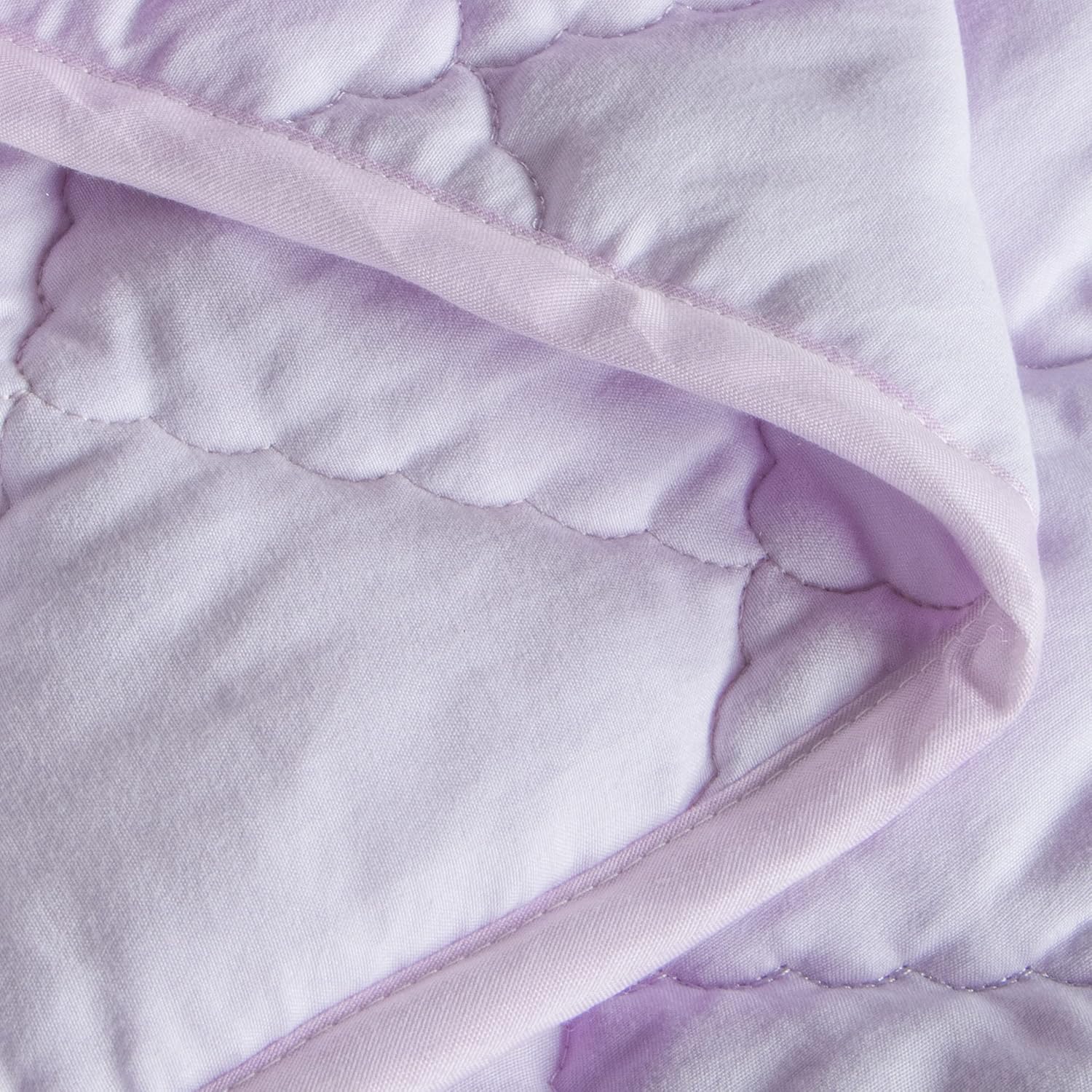 BEDSUM Microfiber Toddler Comforter Light Purple 43x60 Inches