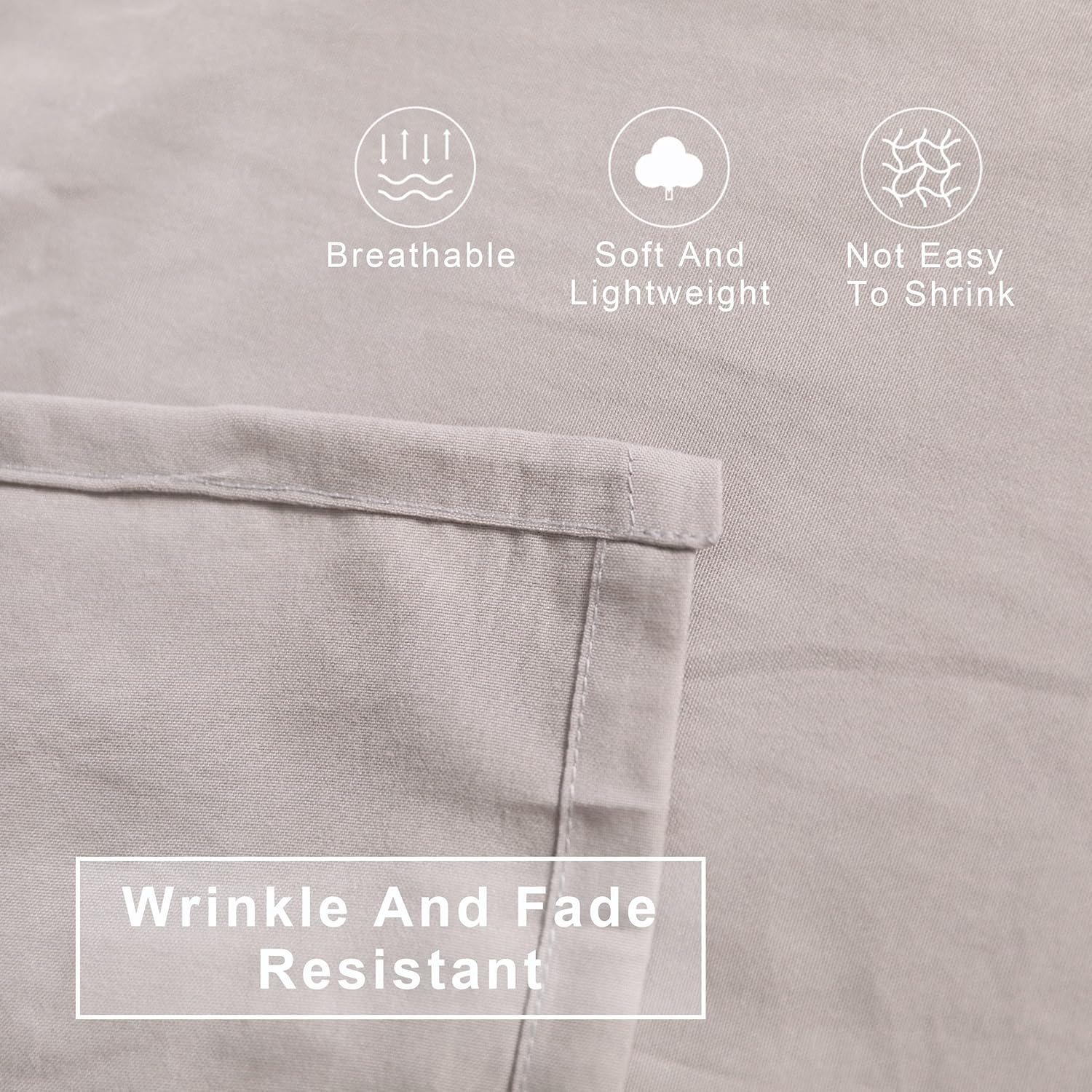 FLXXIE 4 Piece Toddler Bedding Set in Smoke Grey
