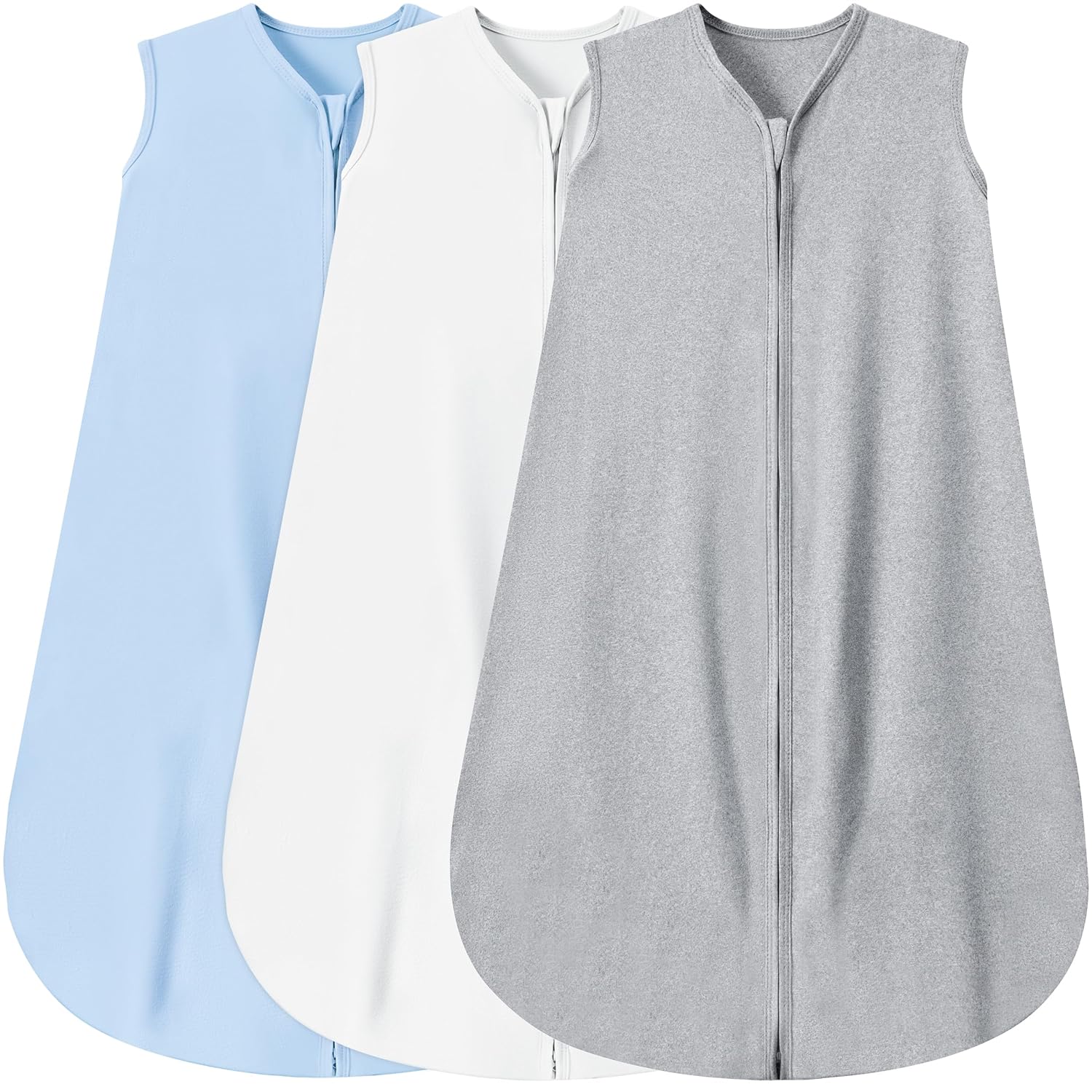 3 Pack Baby Sleep Sack 12-18 Months Rayon Cotton