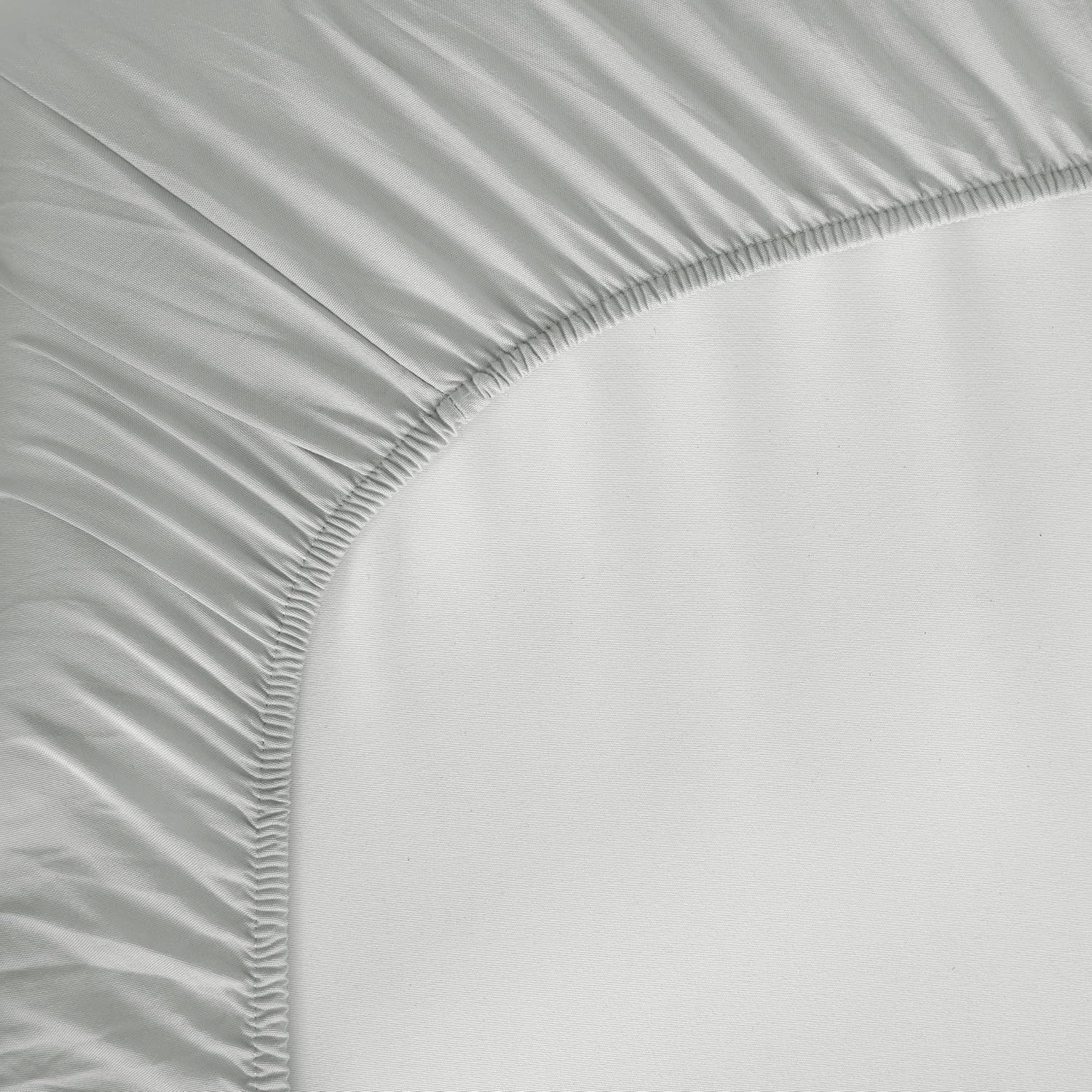 NTBAY Toddler Bedding Set - 4 Piece Light Grey
